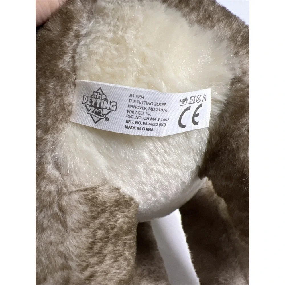 THE PETTING ZOO RECYCLED RING TAIL CAT PLUSH STUFFED ANIMAL